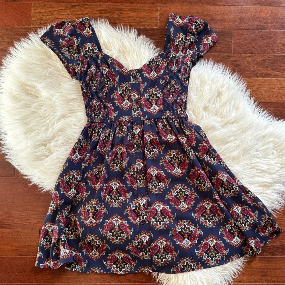 Boho mini dress - Picture 1 of 5
